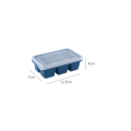 Silicone Ice Cube Molde de cubos de hielo casero